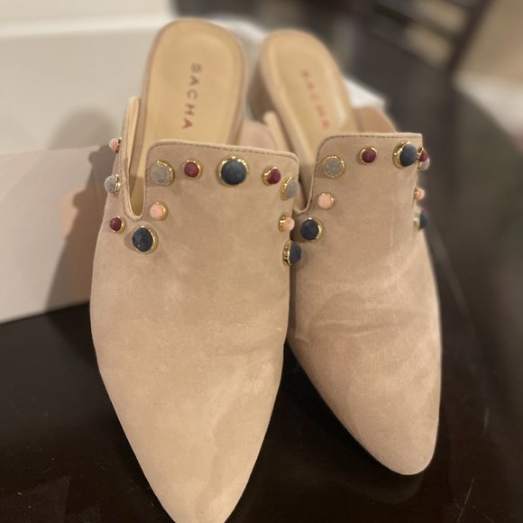 Sacha London Slides - Worn once Size 10 - Picture 1 of 4